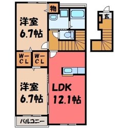 ジュピターの物件間取画像